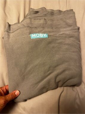 Moby wrap Smoked Pearl slate grey Comfortable 💯 cotton